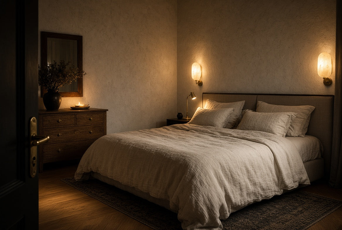 À quelle hauteur poser une applique murale en tête de lit ?