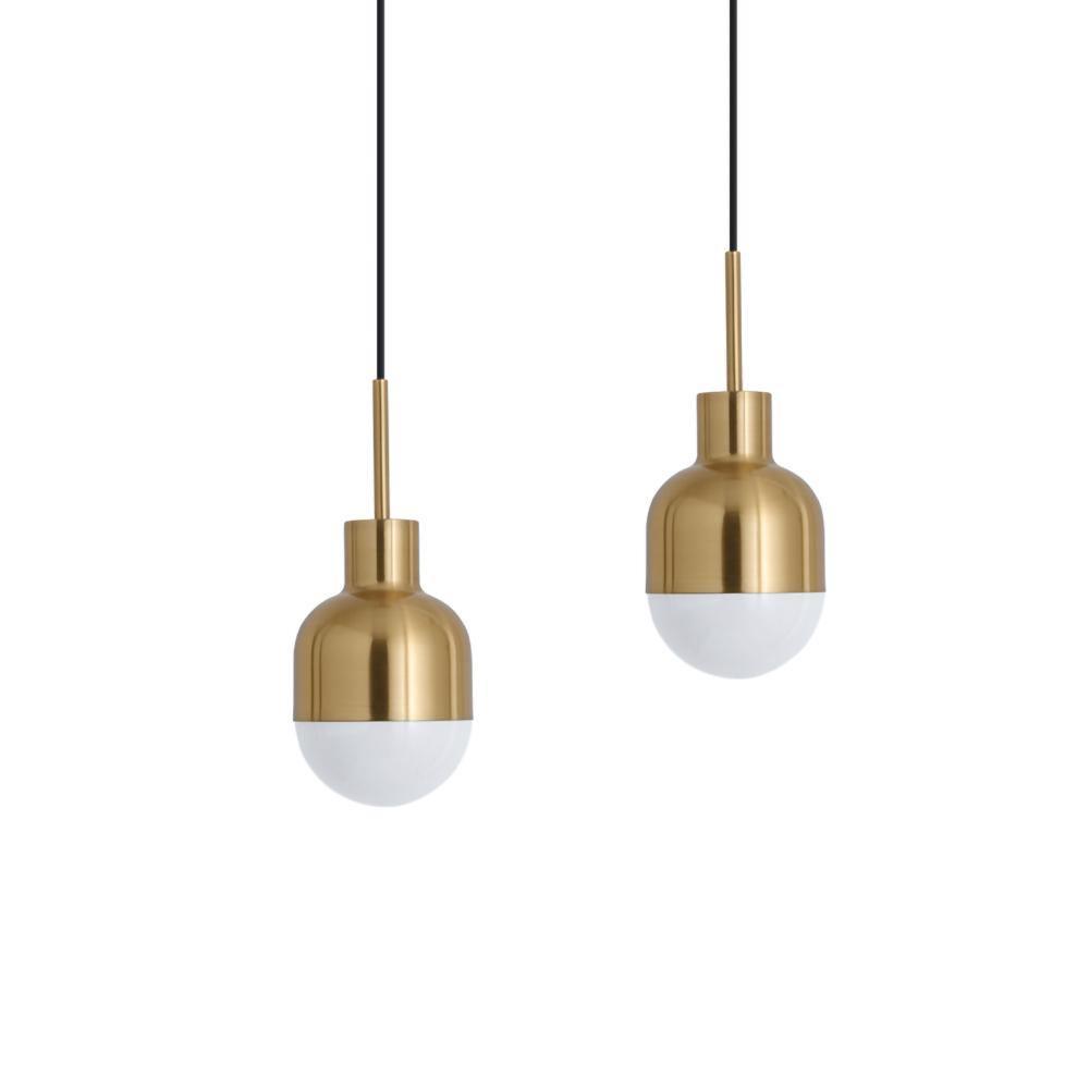 Suspension Colmar en verre et métal – vue 17