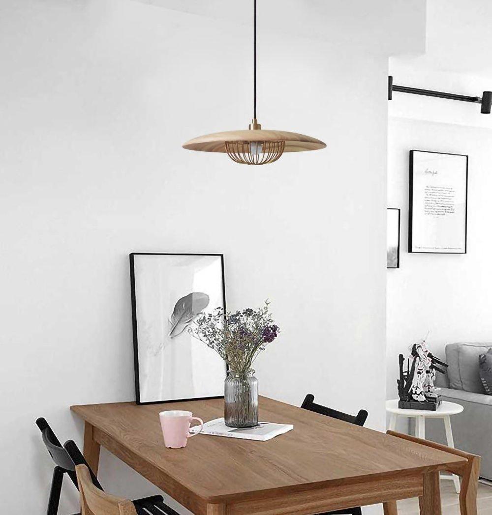 Suspension Allegro en bois et fer – vue 56