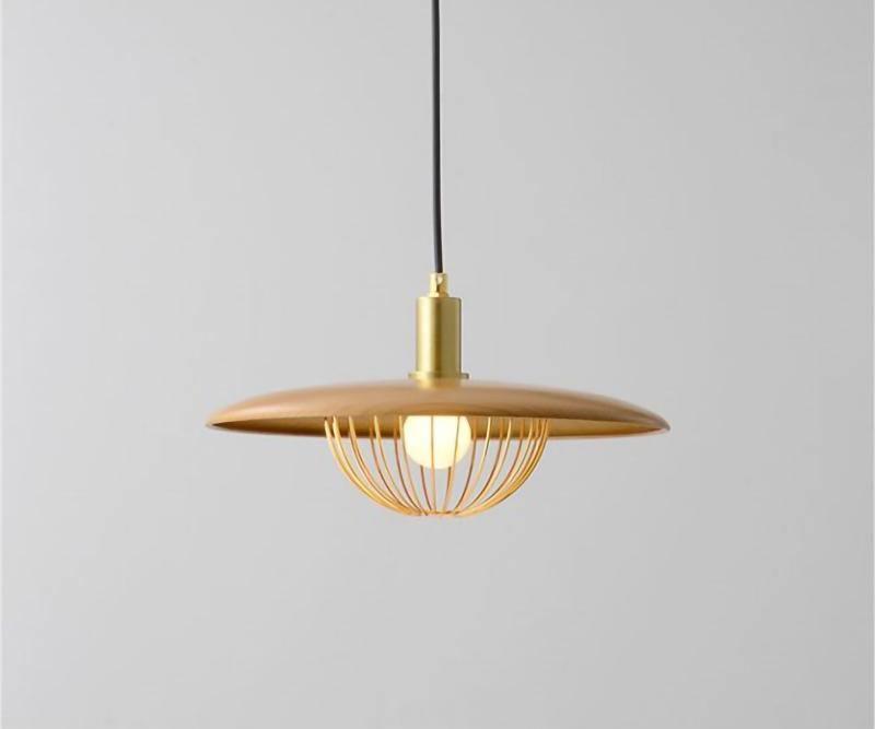 Suspension Allegro en bois et fer – vue 13