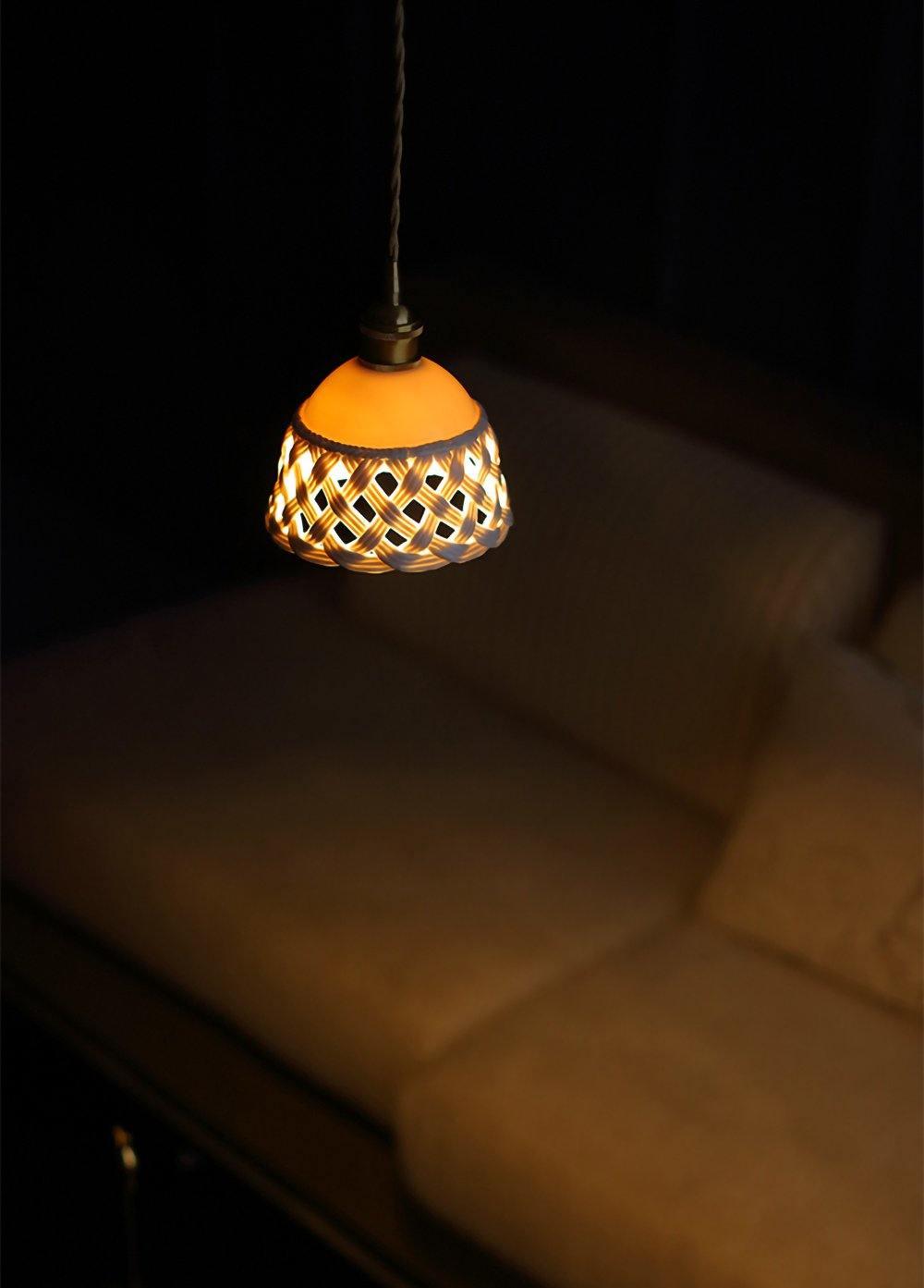 Suspension Mimosa en céramique et laiton – vue 33
