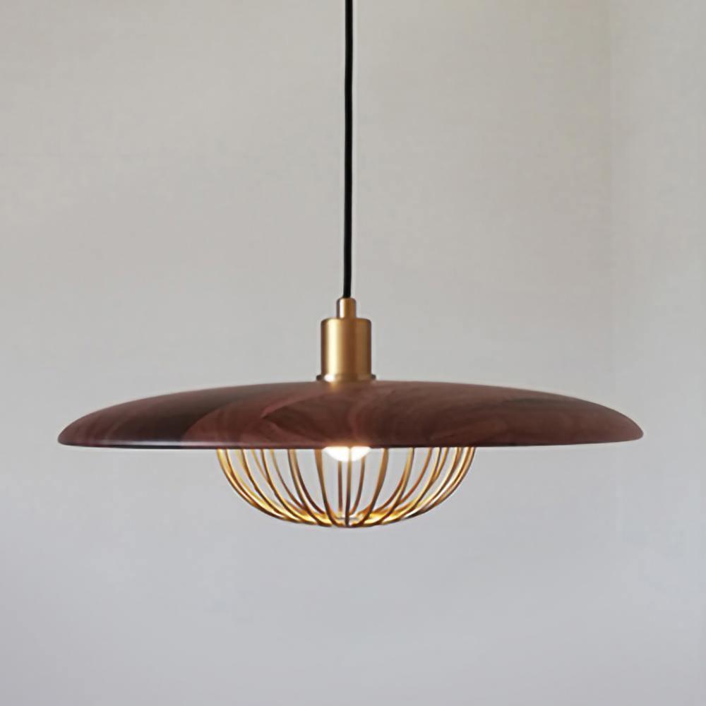 Suspension Allegro en bois et fer – vue 30