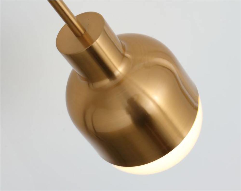 Suspension Colmar en verre et métal – vue 6