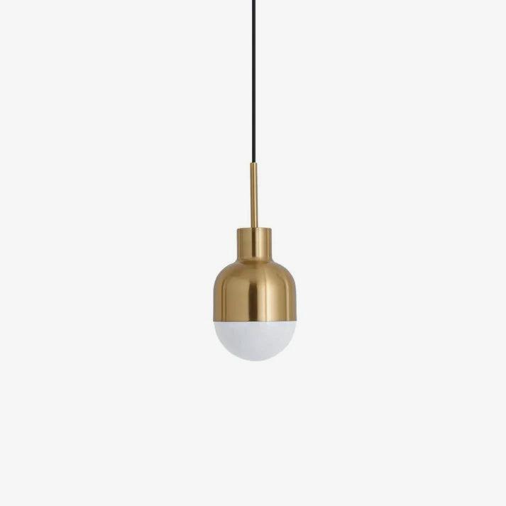 Suspension Colmar en verre et métal – vue 2