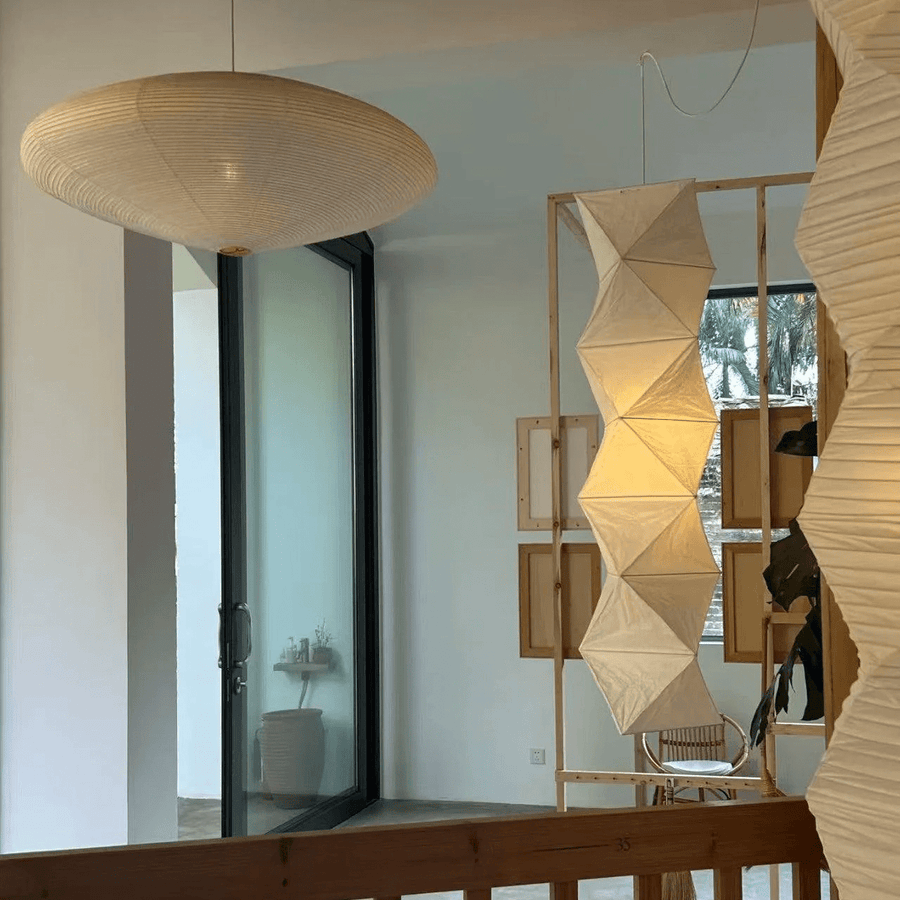 Suspension Aquila en papier et métal – vue 2