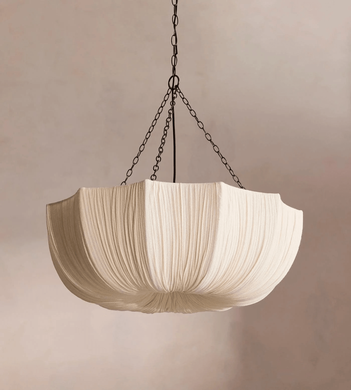 Suspension Lorgnette en tissu et métal – vue 14