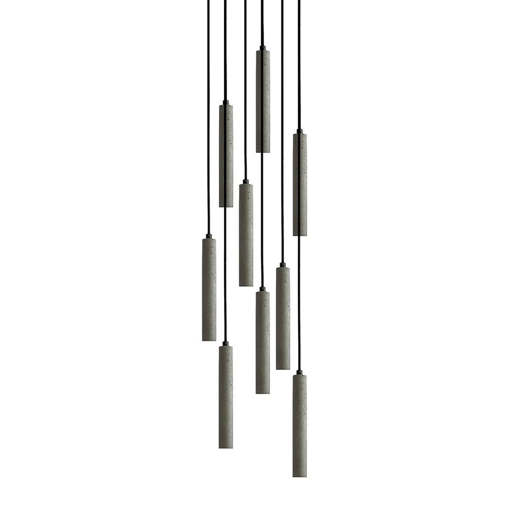Suspension Céleste en terrazzo et métal – vue 30