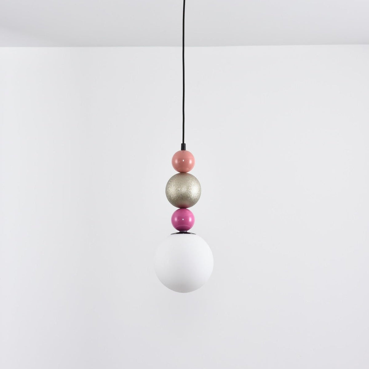 Suspension Vivace en verre et métal – vue 17