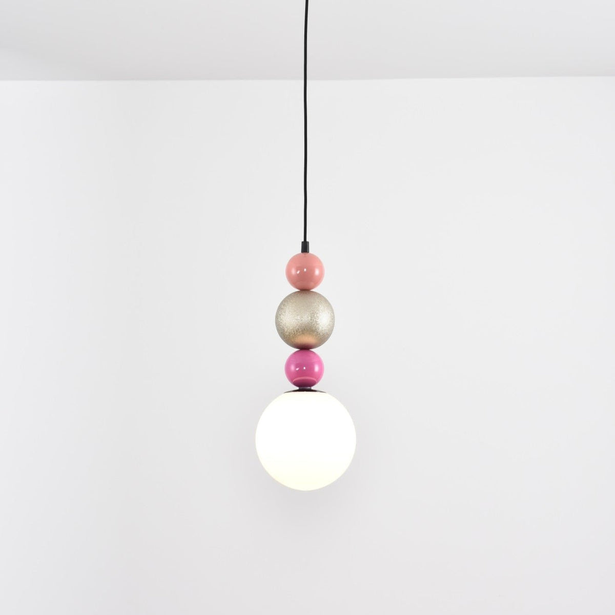 Suspension Vivace en verre et métal – vue 19