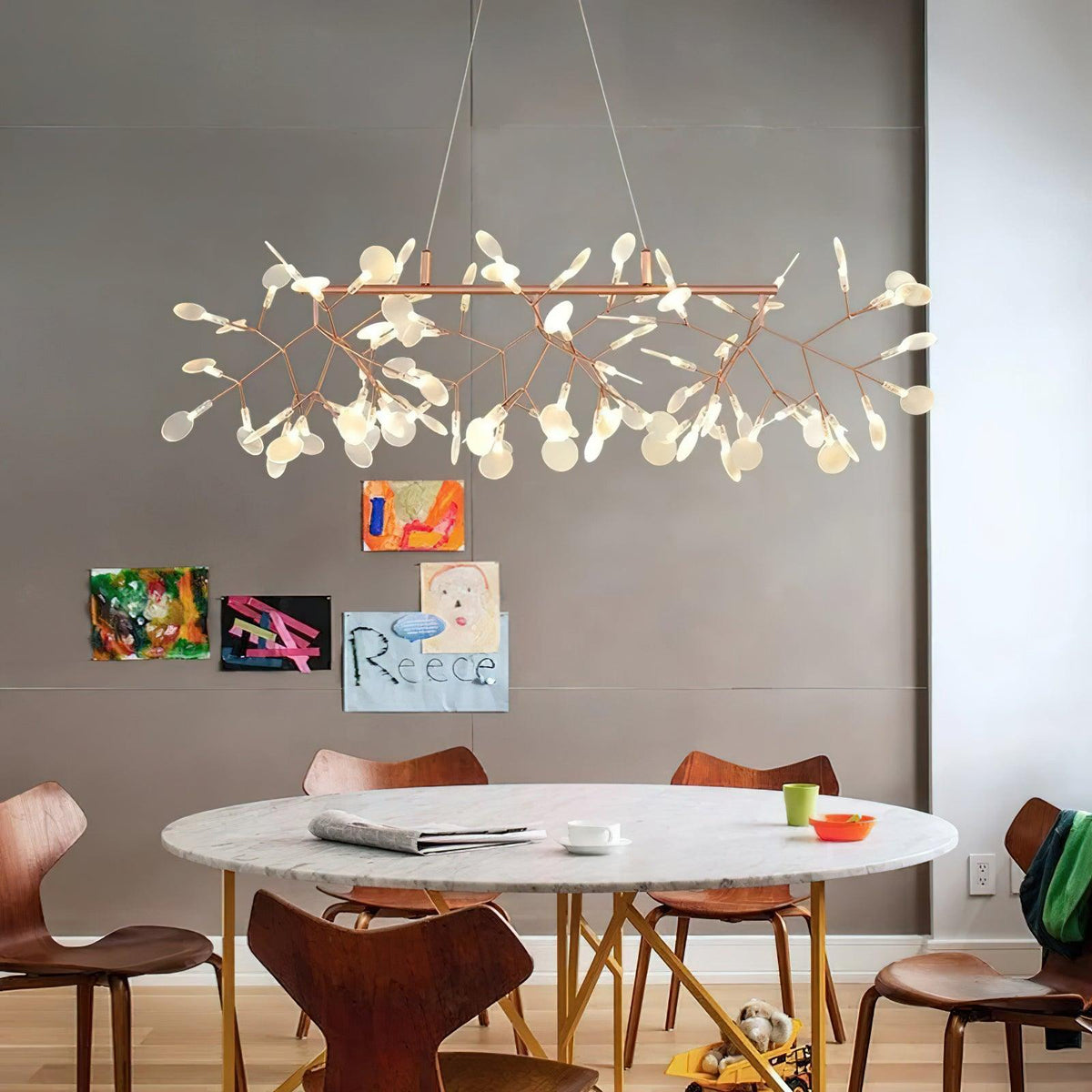 Lustre Carène en métal – vue 46