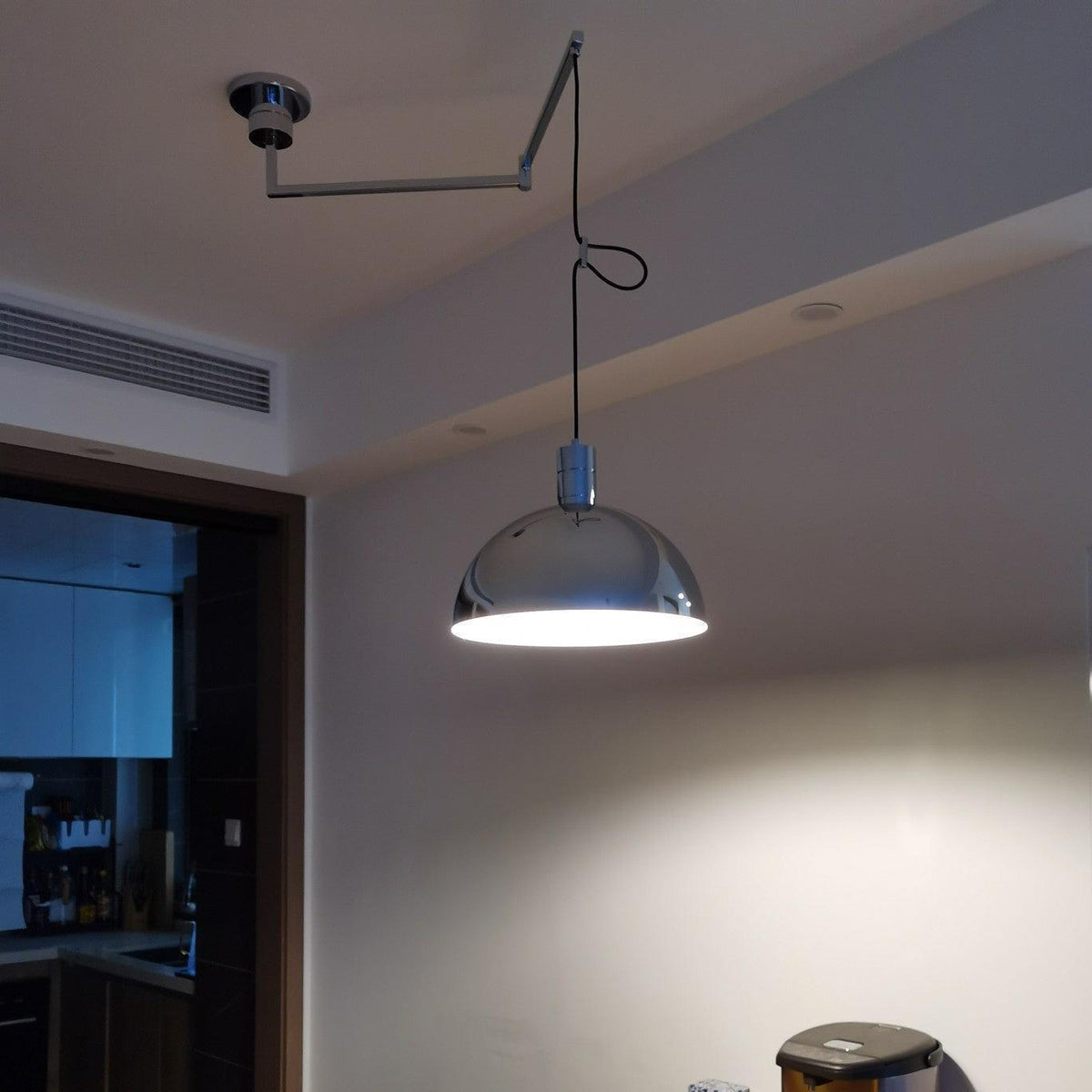 Suspension Symphonie en verre et métal – vue 28