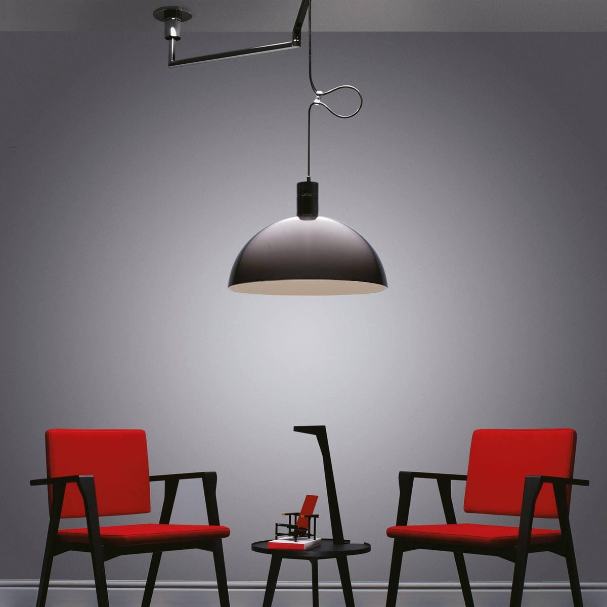 Suspension Symphonie en verre et métal – vue 4