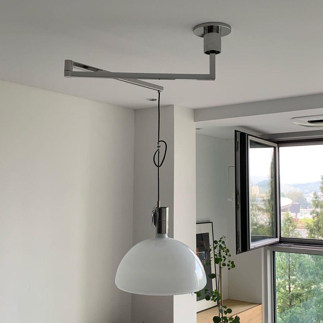 Suspension Symphonie en verre et métal – vue 12