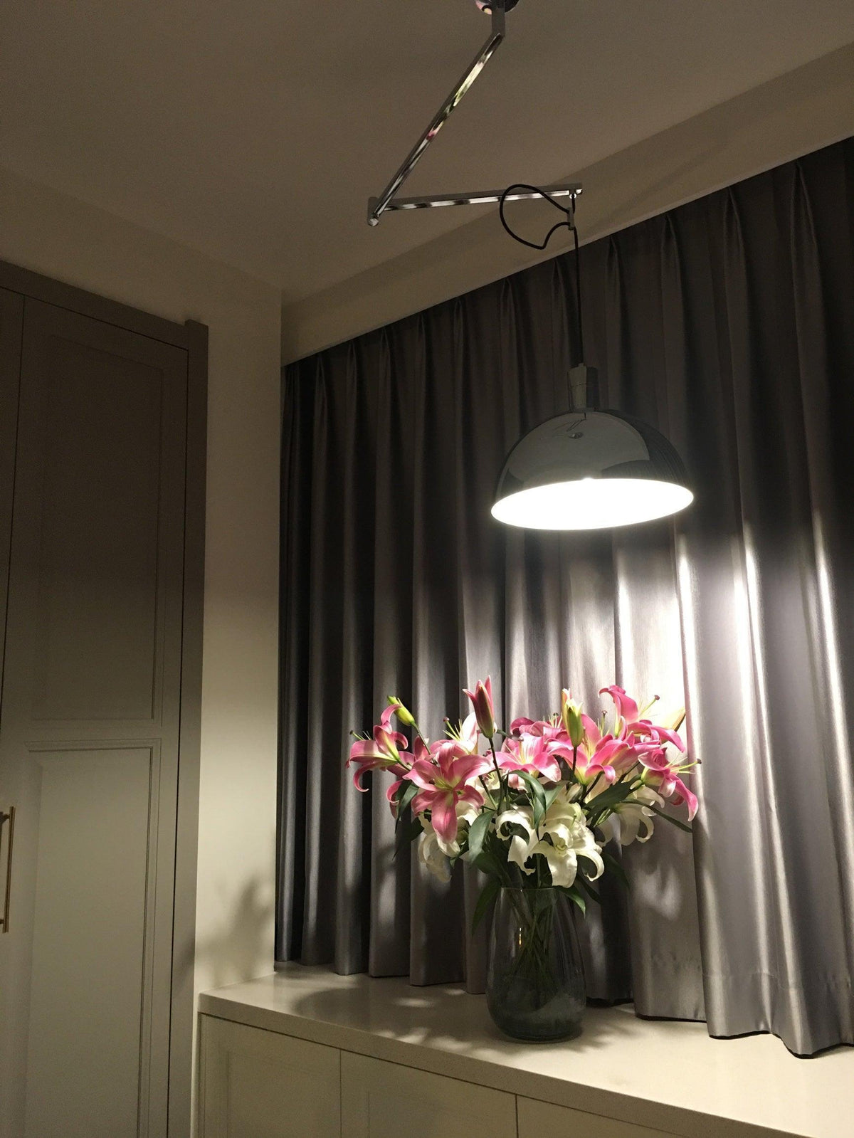Suspension Symphonie en verre et métal – vue 13