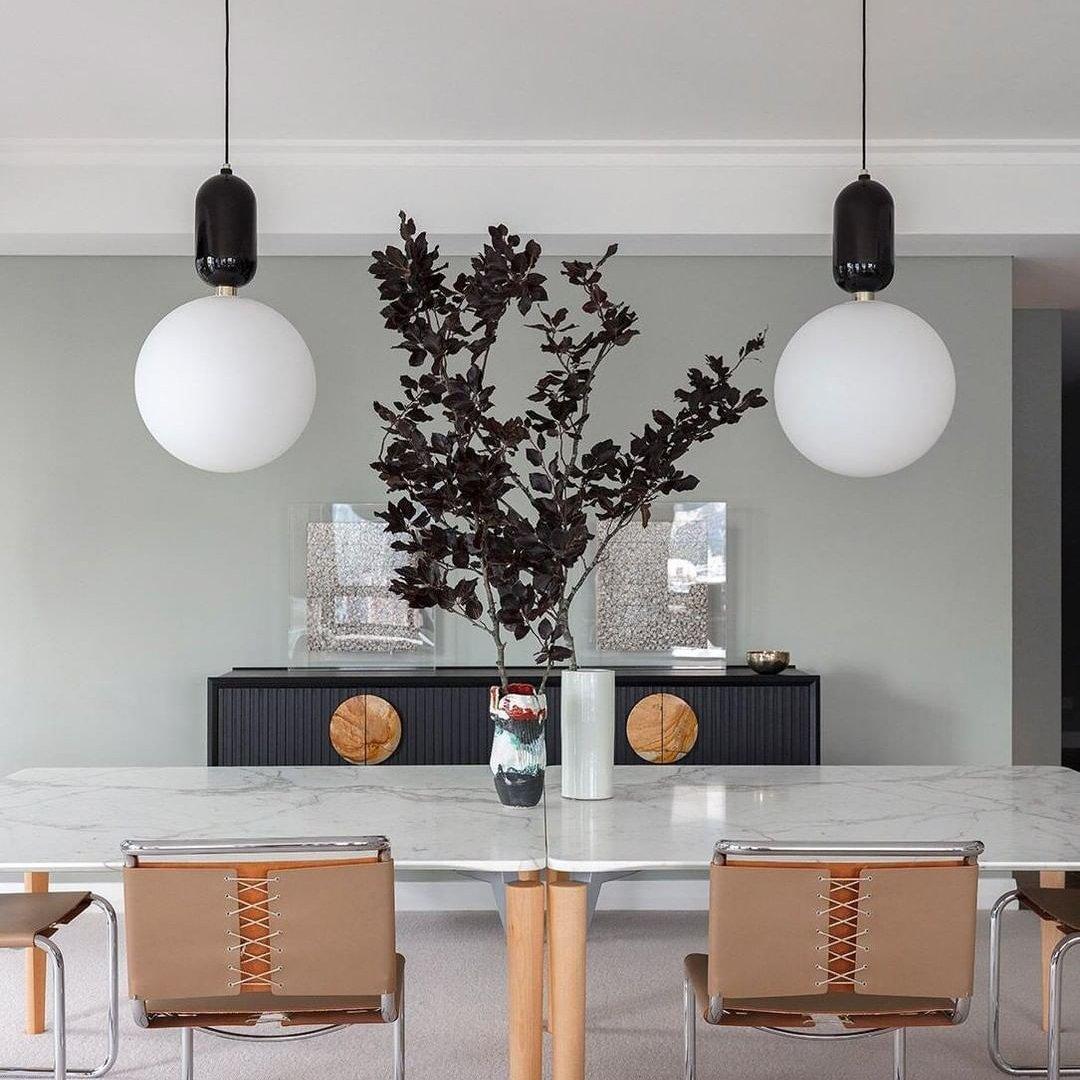 Suspension Camille en verre et aluminium – vue 51