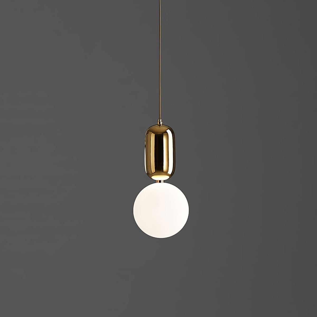 Suspension Camille en verre et aluminium – vue 47
