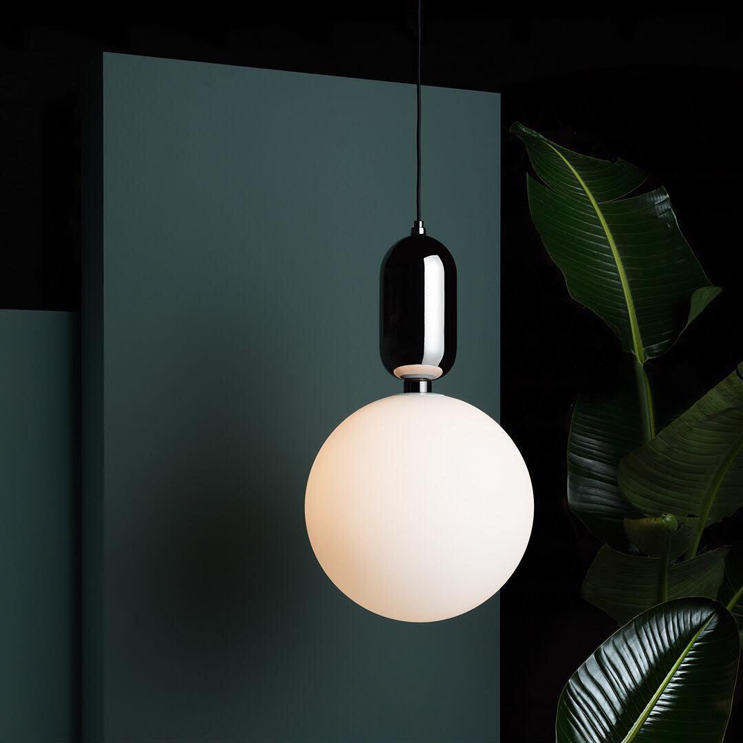 Suspension Camille en verre et aluminium – vue 16