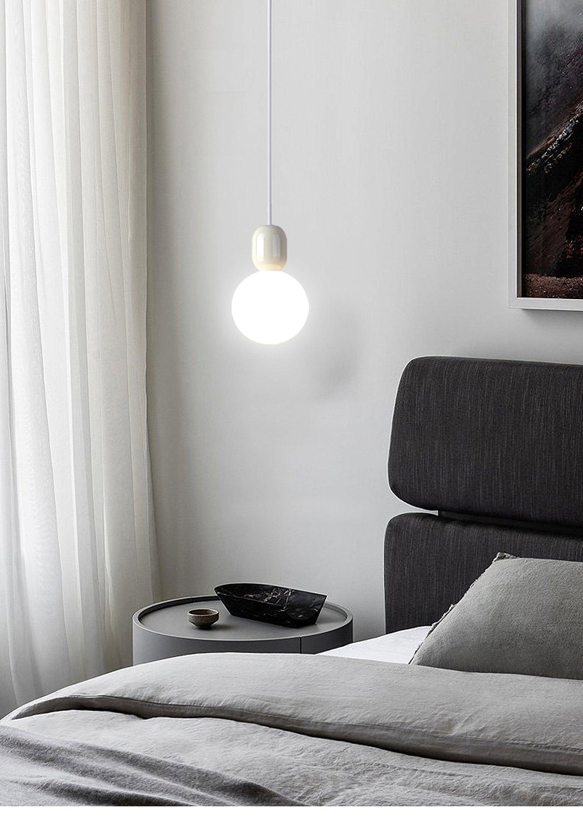 Suspension Clématite en métal – vue 12