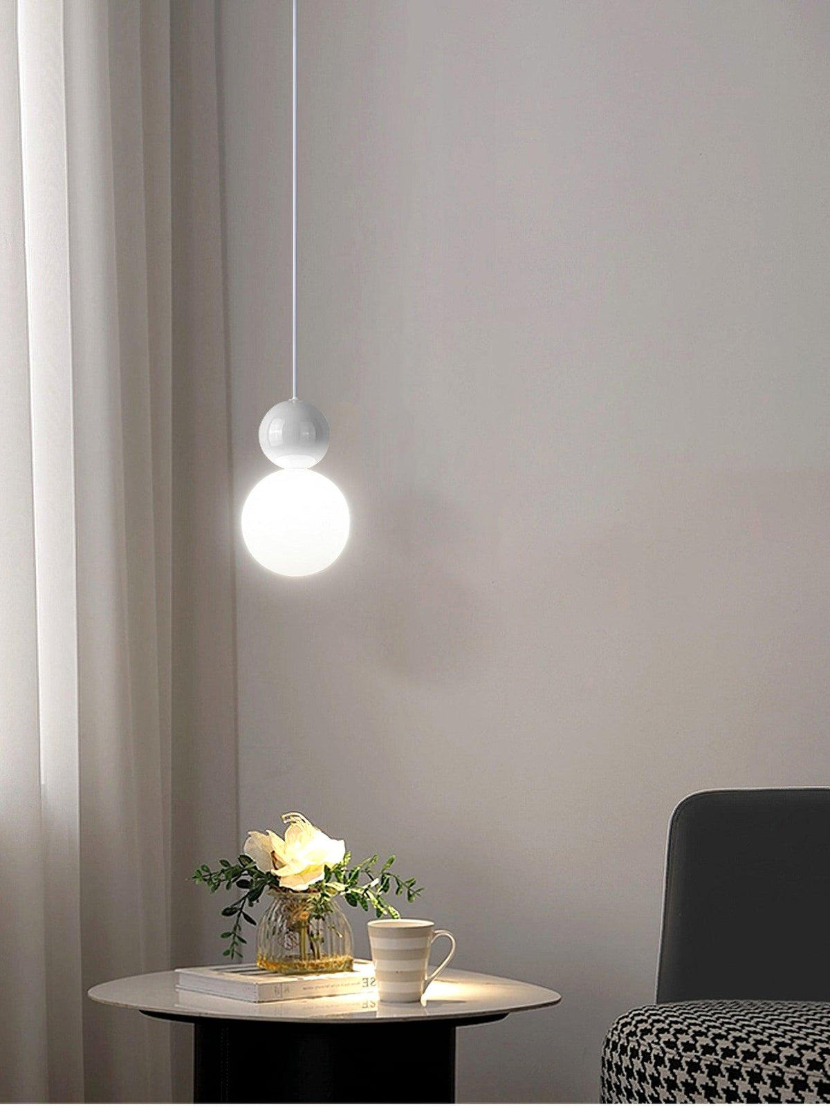 Suspension Clématite en métal – vue 13