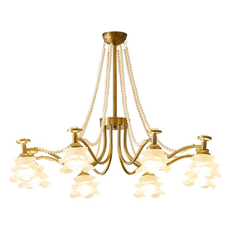 Lustre Éphémère en verre et métal – vue 24