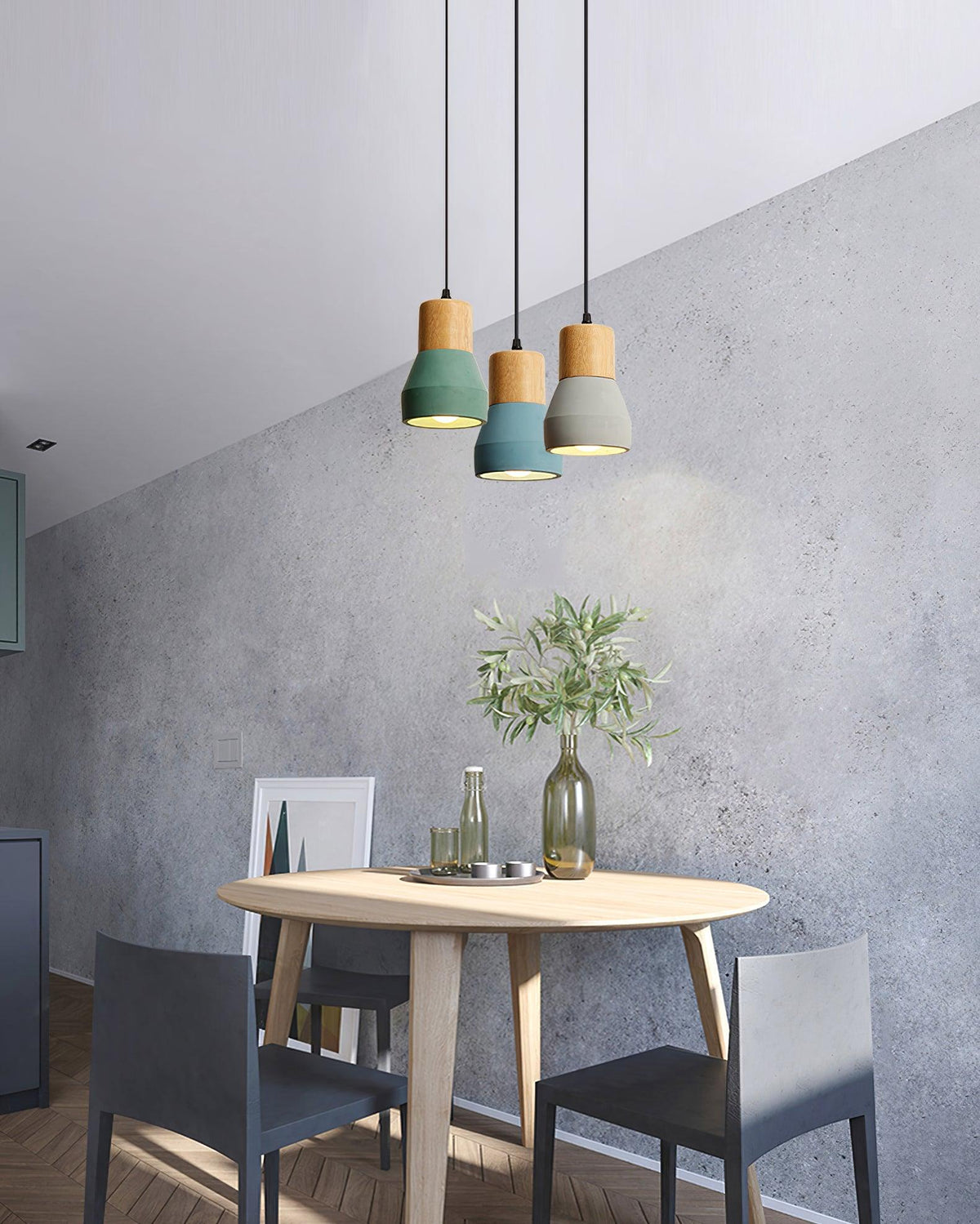 Suspension Groix en bois – vue 2