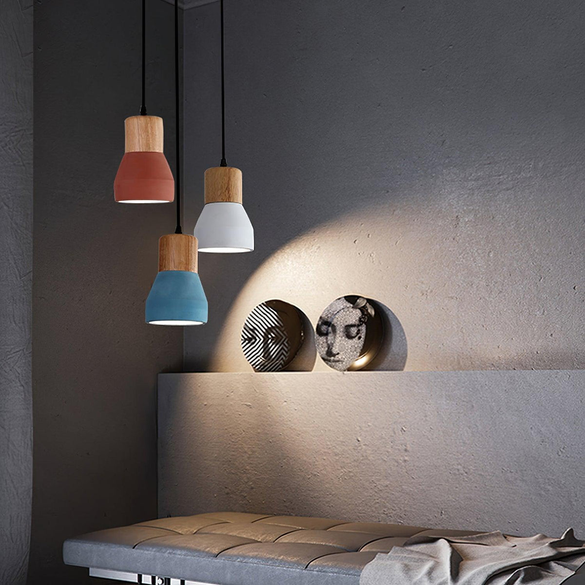 Suspension Groix en bois – vue 28