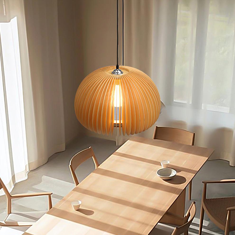 Suspension Sirocco en bois – vue 6