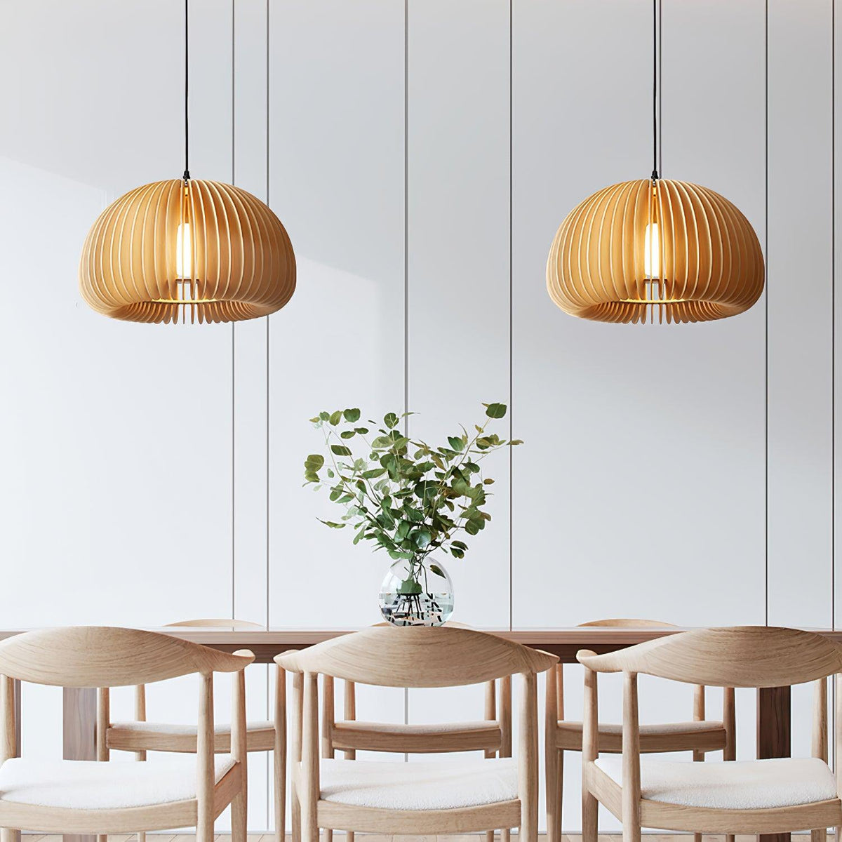 Suspension Sirocco en bois – vue 13