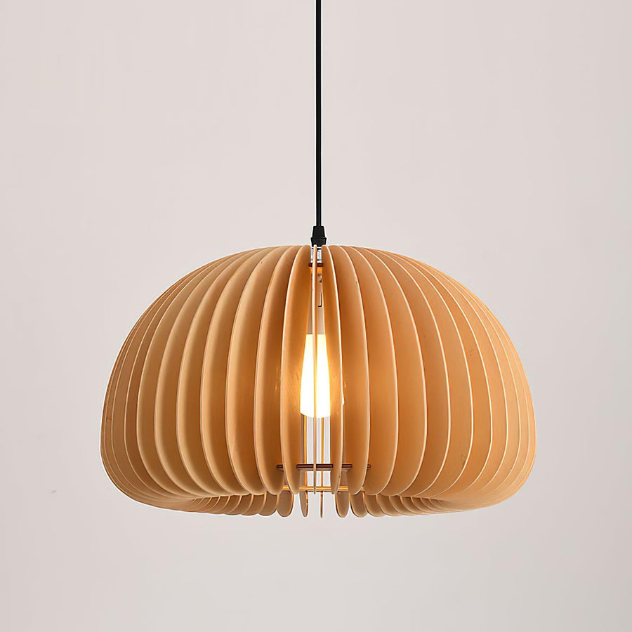 Suspension Sirocco en bois – vue 5
