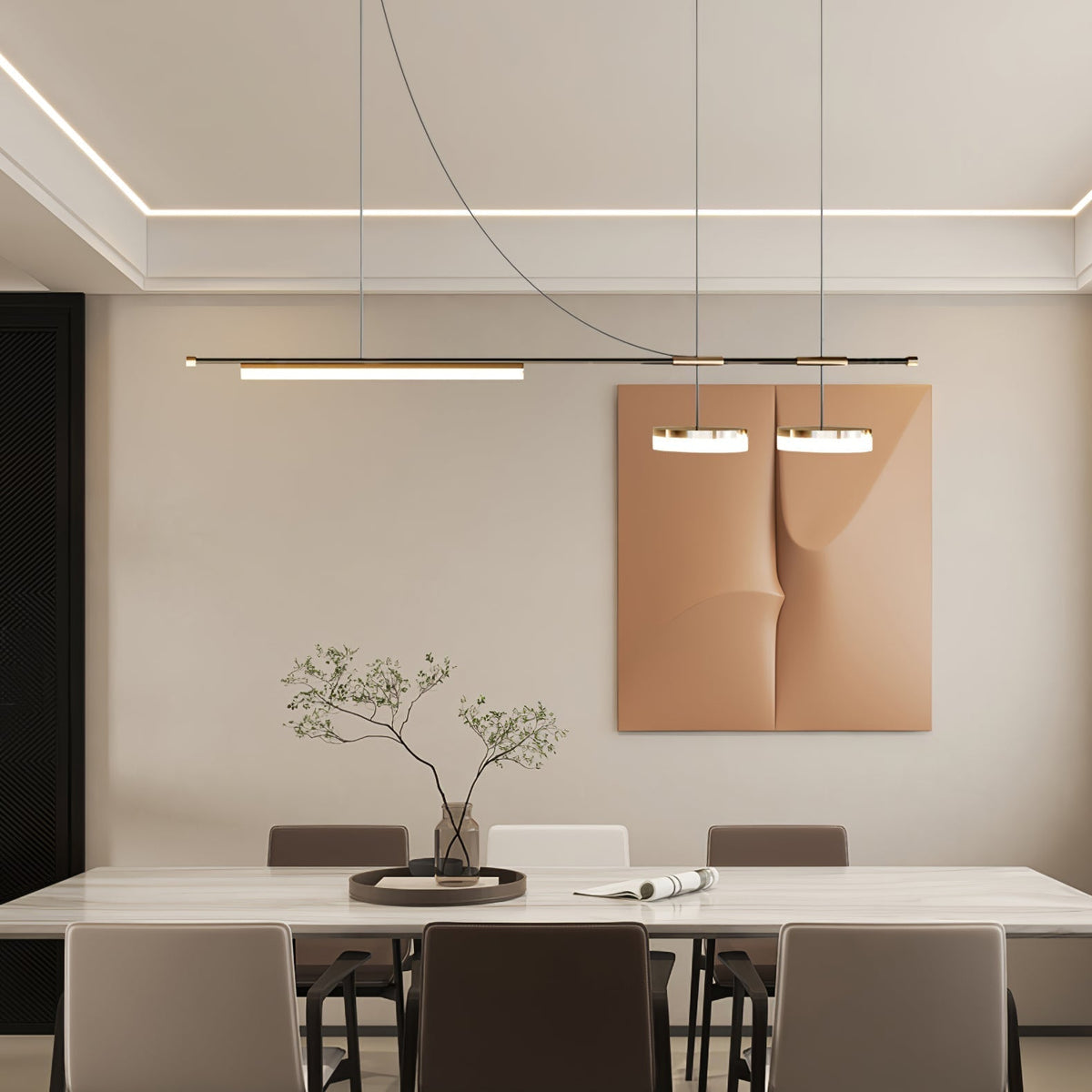 Suspension Clairette en métal – vue 15