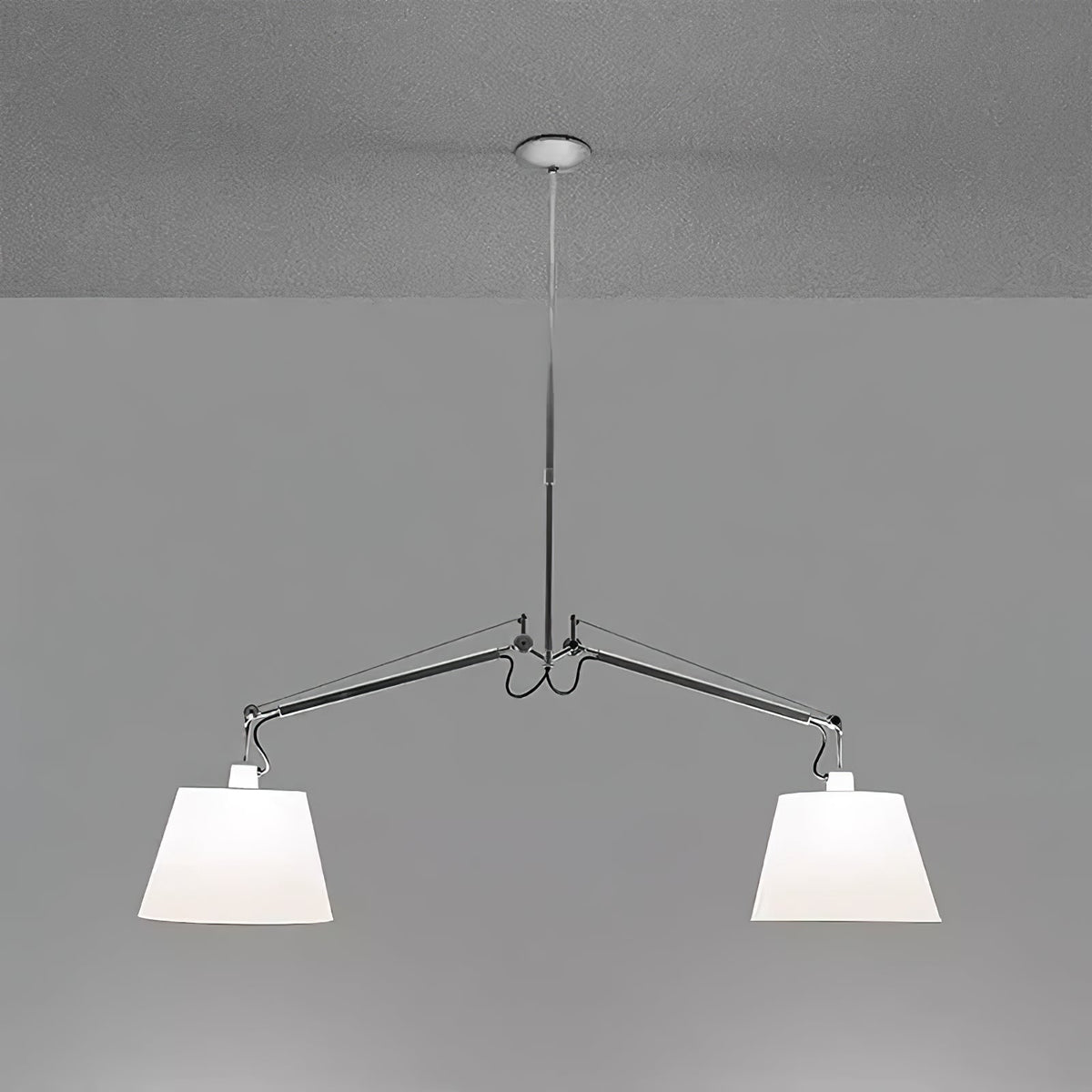 Suspension Pavillon en tissu et métal – vue 8