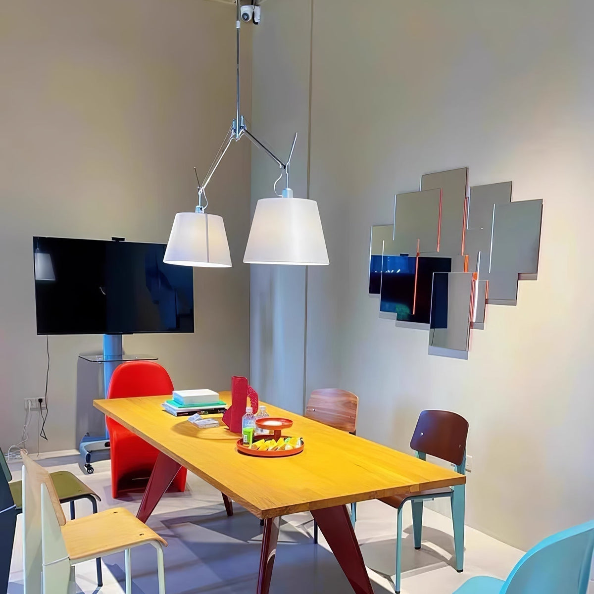 Suspension Pavillon en tissu et métal – vue 23