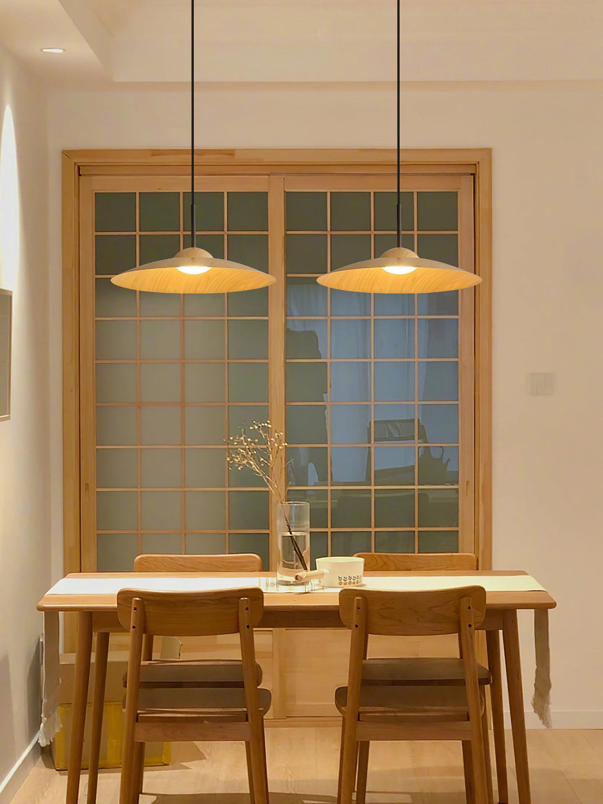Suspension Aubrac en verre et métal – vue 17