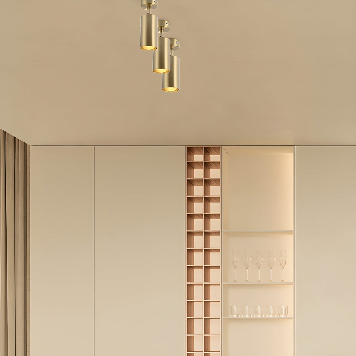 Plafonnier Saphir en aluminium – vue 3