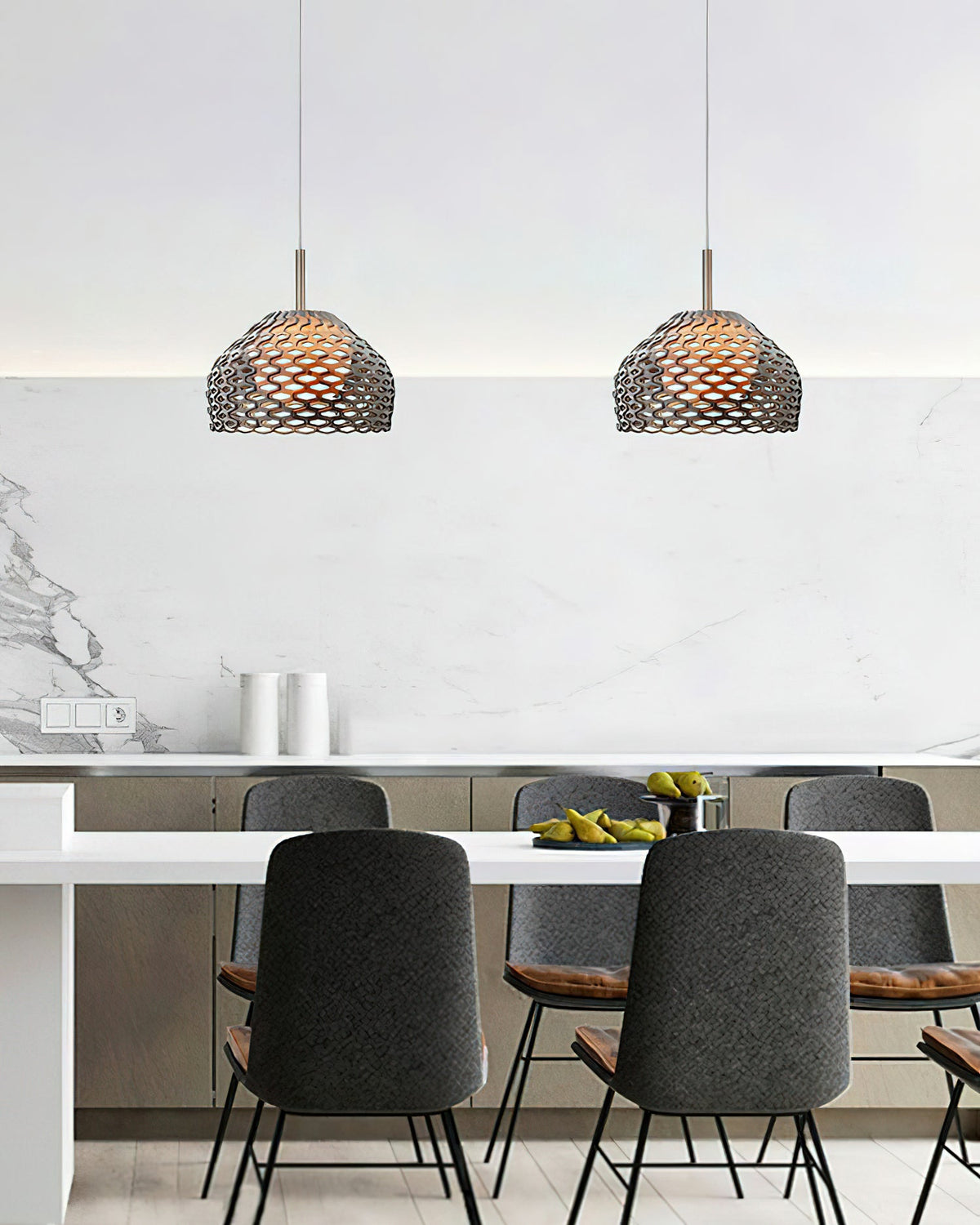 Suspension Garance en fer – vue 17