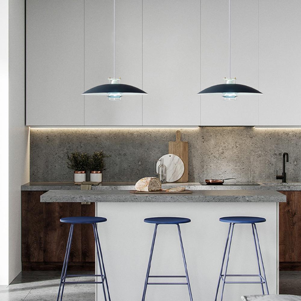 Suspension Cyclamen en aluminium – vue 12