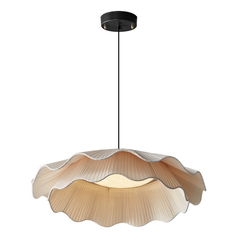 Suspension Glacier en laiton et tissu – vue 17