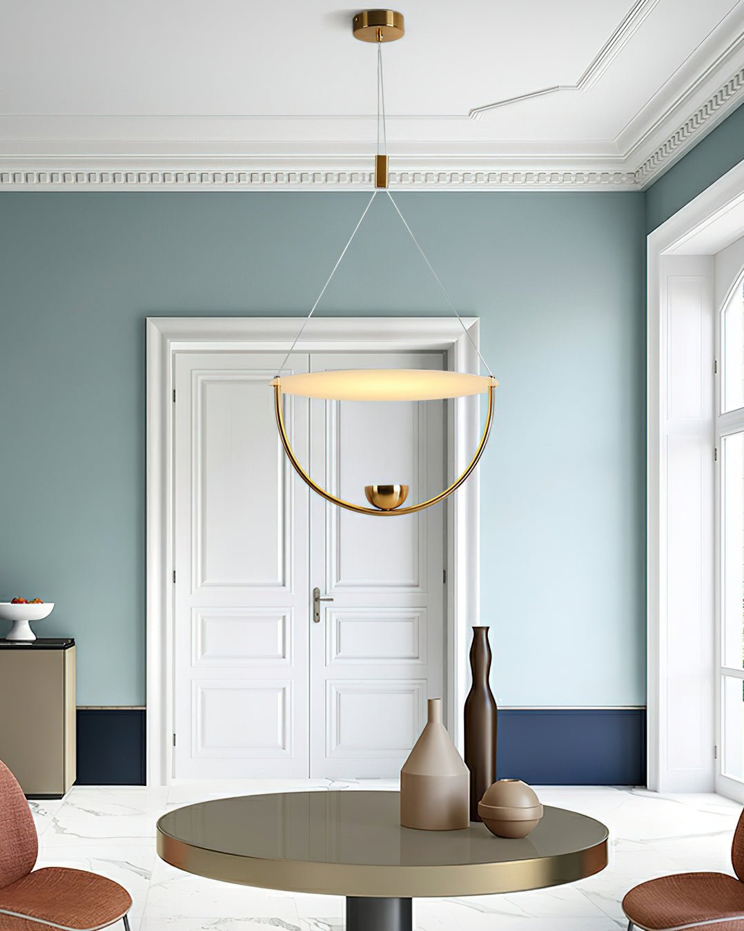 Suspension Savane en aluminium – vue 3