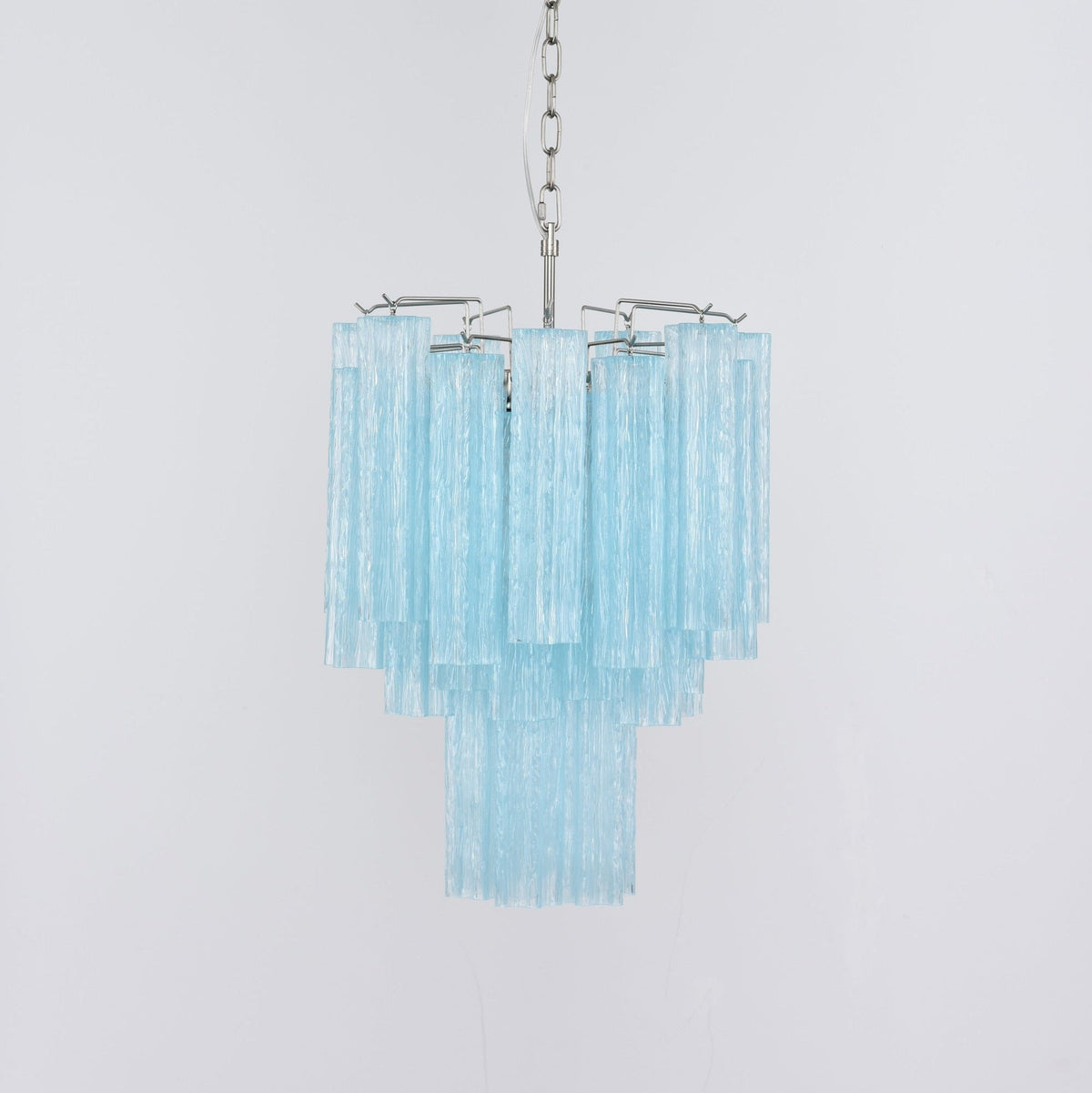Lustre Bretèche en verre et métal – vue 6