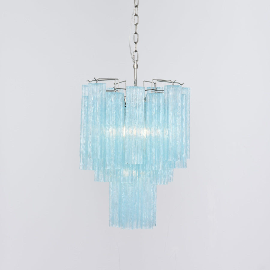 Lustre Bretèche en verre et métal – vue 4