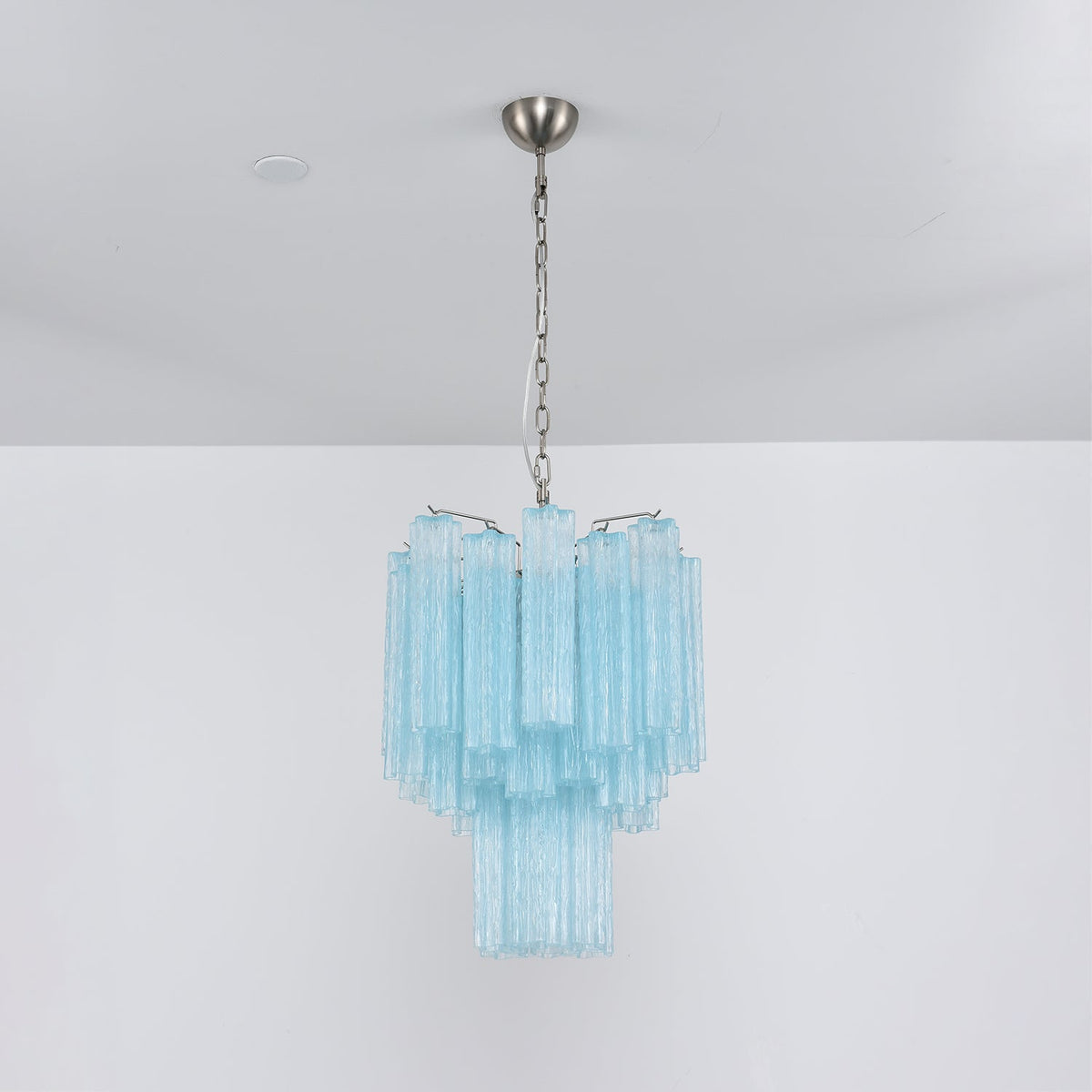 Lustre Bretèche en verre et métal – vue 17