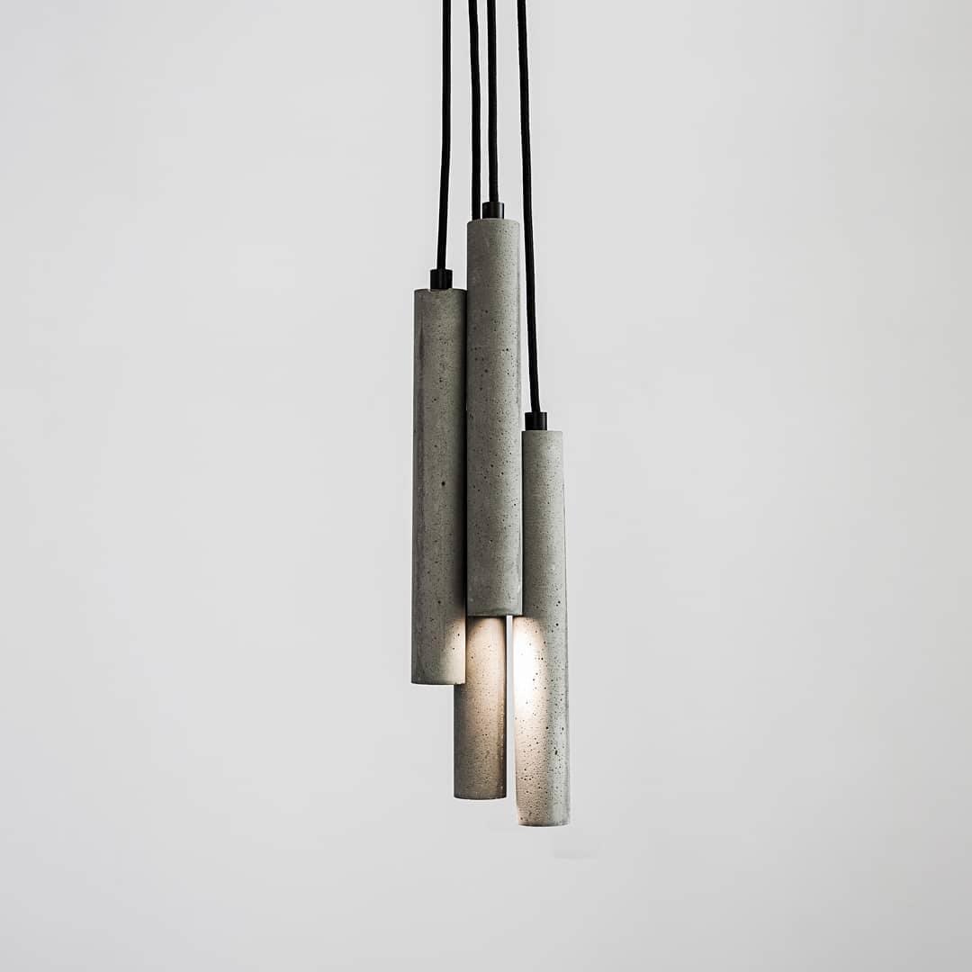 Suspension Céleste en terrazzo et métal – vue 3