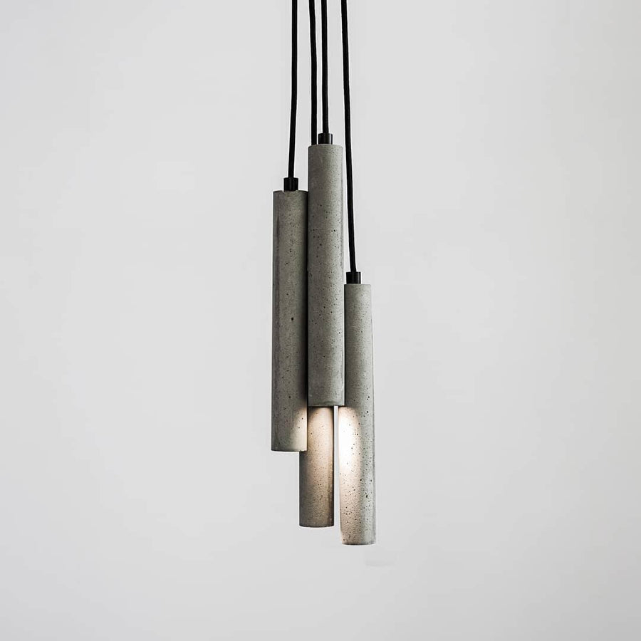 Suspension Céleste en terrazzo et métal – vue 3