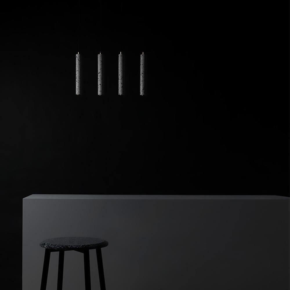 Suspension Céleste en terrazzo et métal – vue 23
