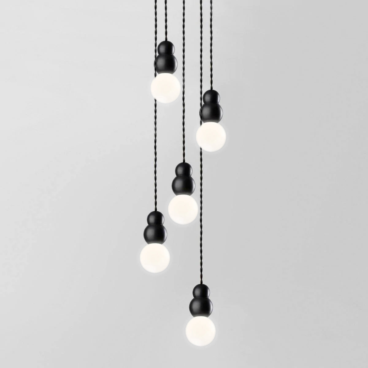 Suspension Augustine en verre et aluminium – vue 54