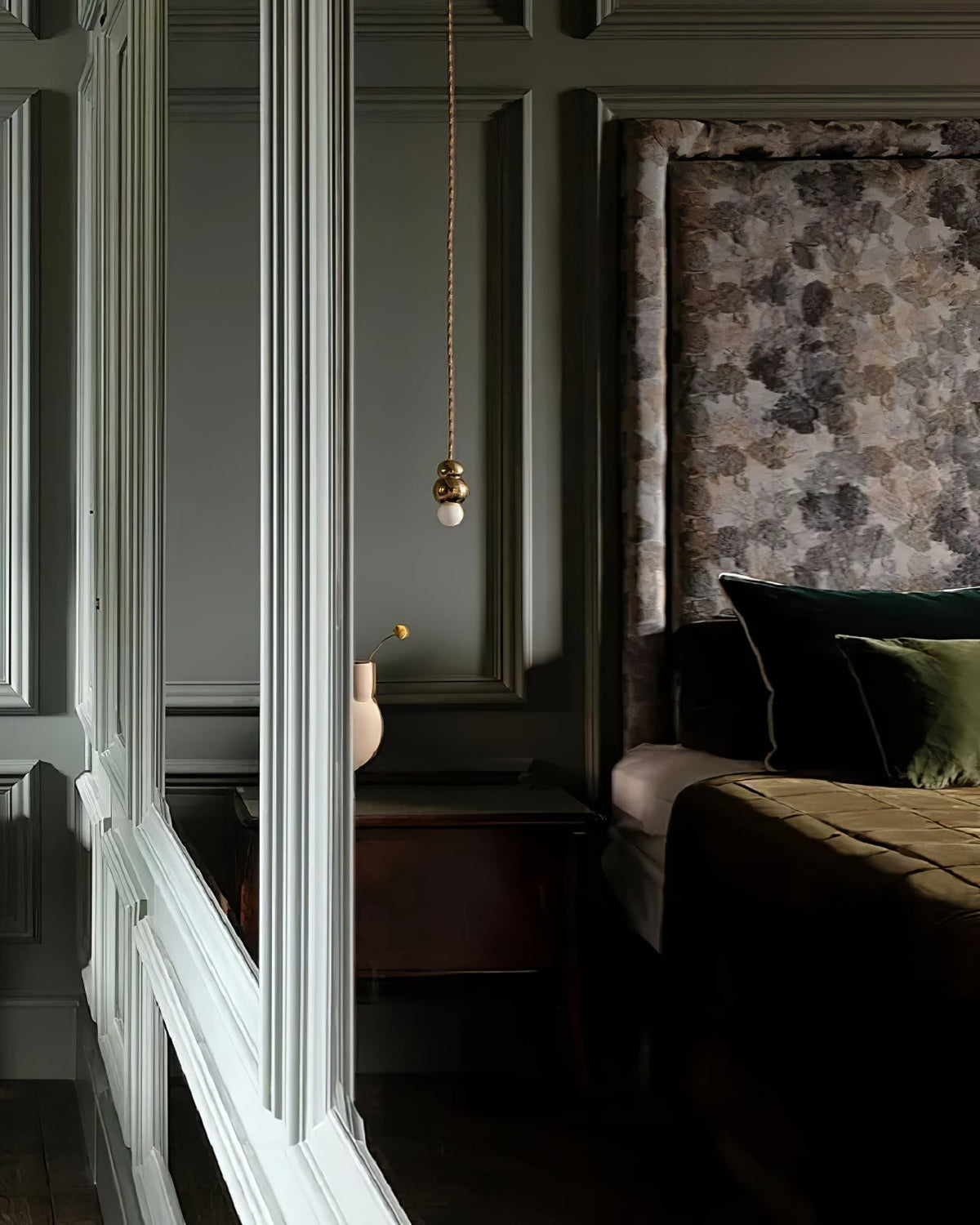 Suspension Augustine en verre et aluminium – vue 31
