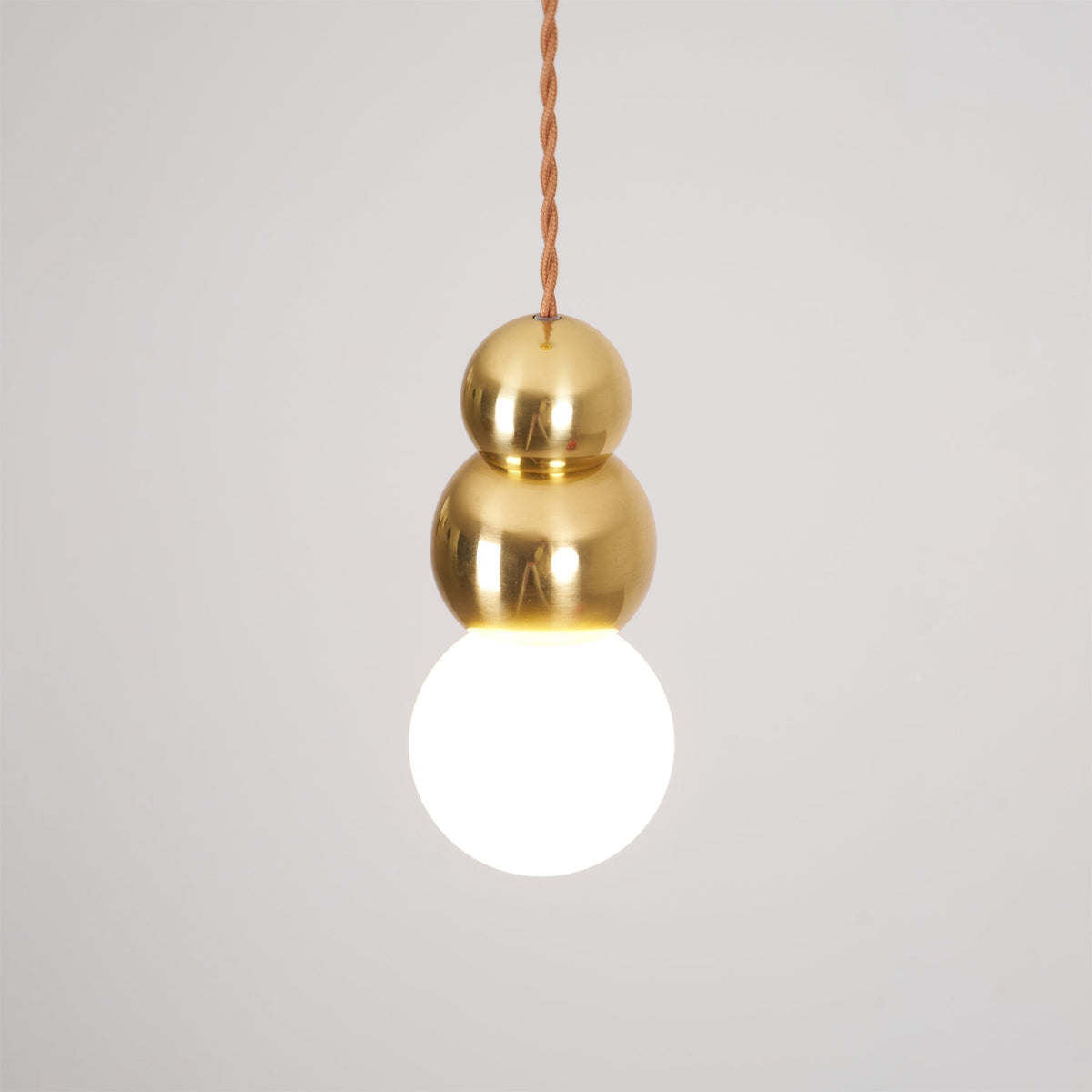 Suspension Augustine en verre et aluminium – vue 41