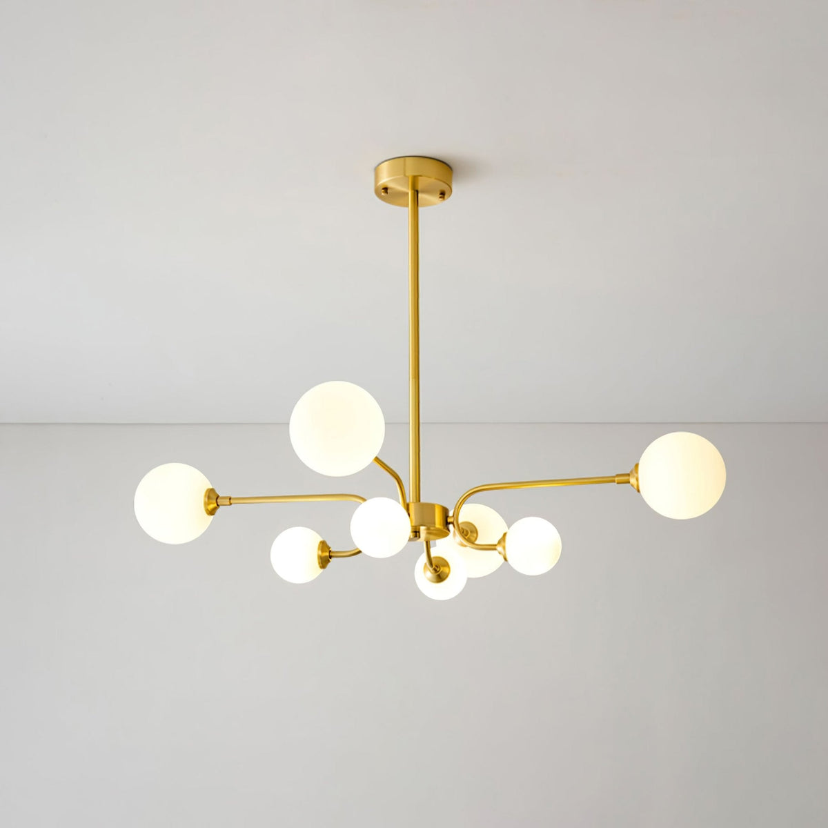 Lustre Armada en verre et métal – vue 15