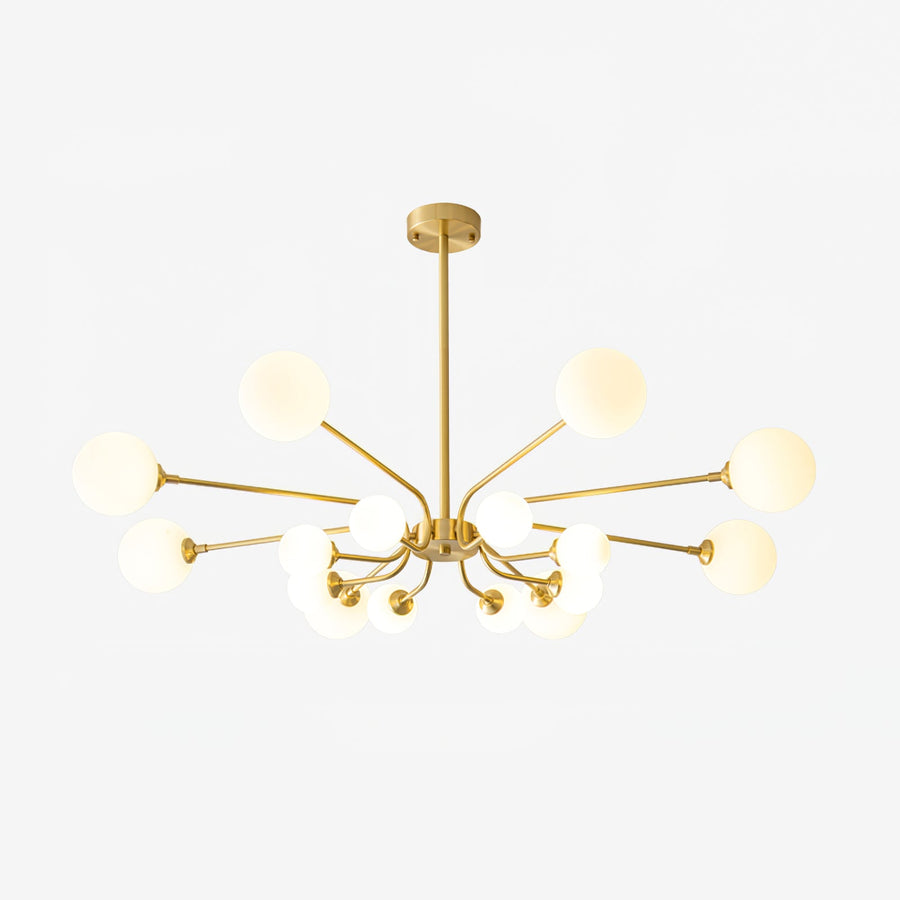 Lustre Armada en verre et métal – vue 5