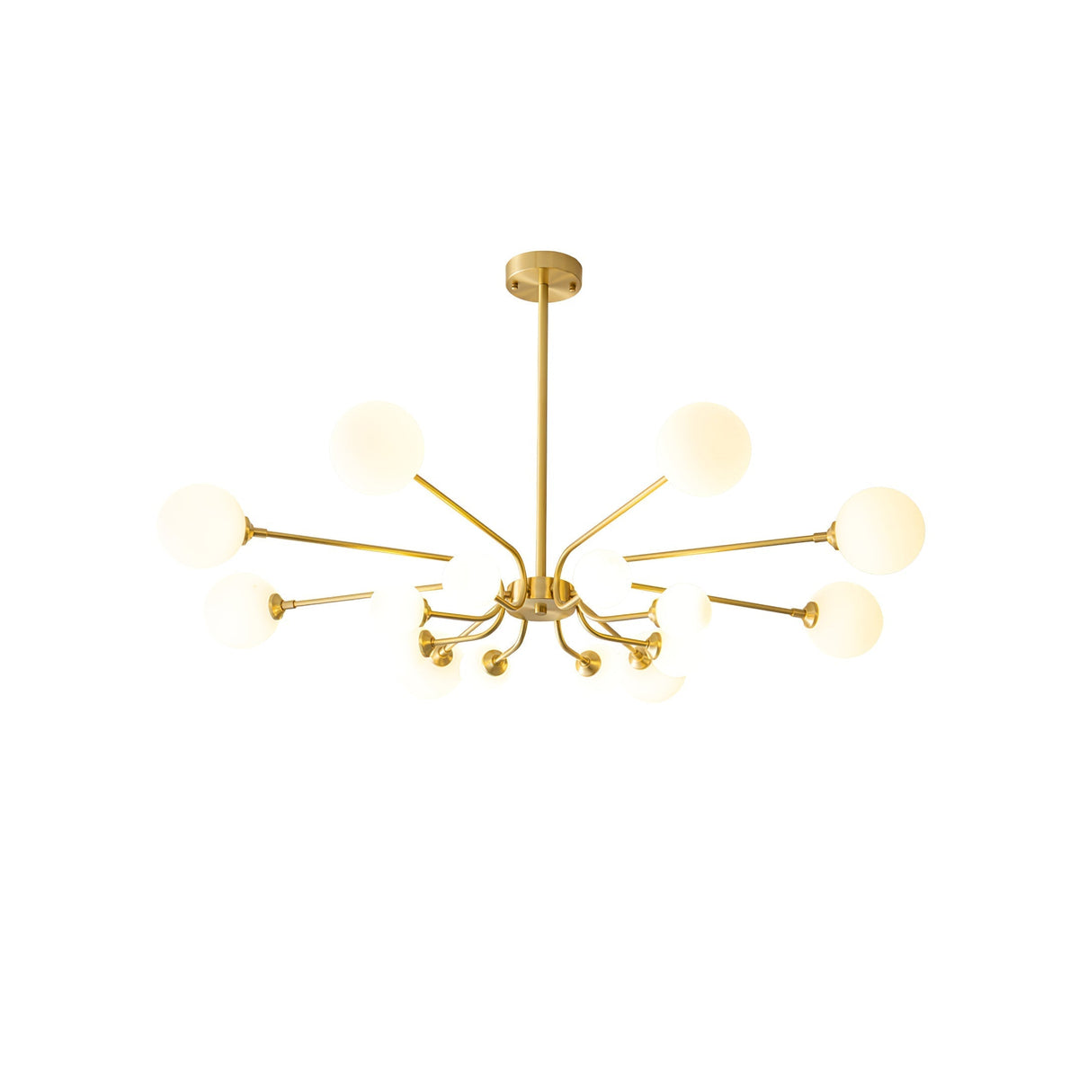 Lustre Armada en verre et métal – vue 11